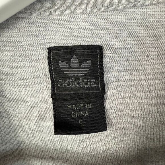 Vintage Adidas Y2K Graphic T Shirt Black Green Logo T Shirt Large - Picture 3 of 7